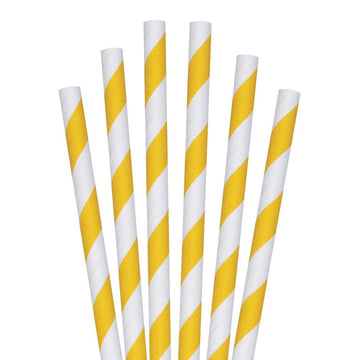 7.75 Blue Striped Giant Paper Straws - 2800 ct. – Aardvark Straws