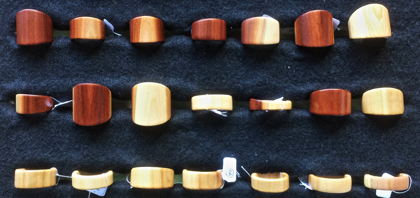 Ringe aus Holz