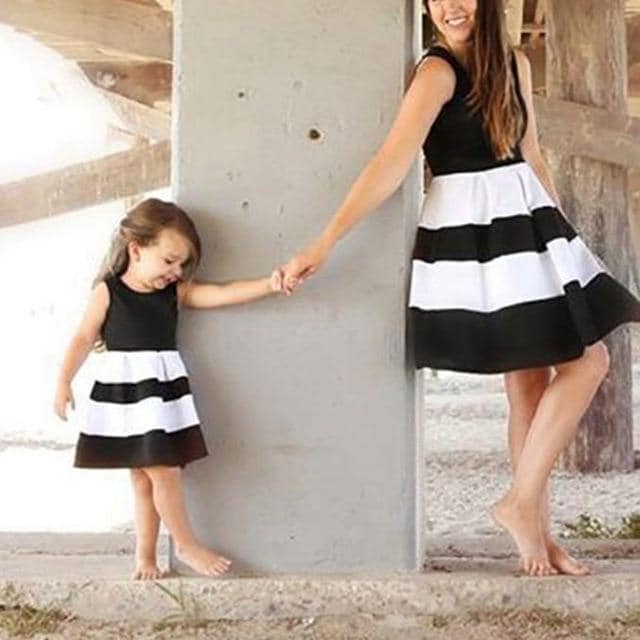 mother and daughter summer dresses