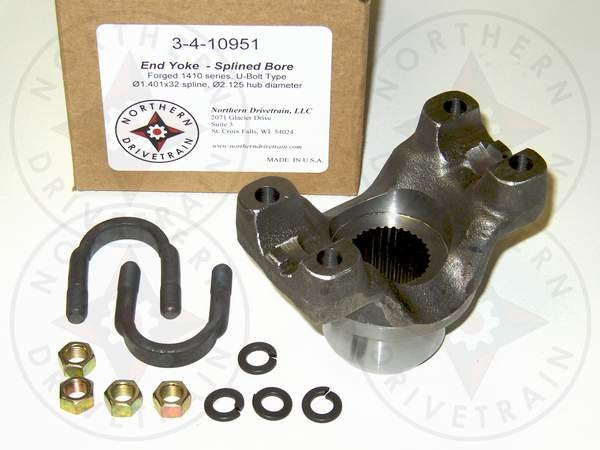 1410 Forged Yoke, 30 spline (NP203 and NP205 Stock Front output)