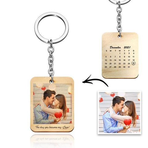 Custom Photo Film Roll Keychain with Pictures Camera Keychain