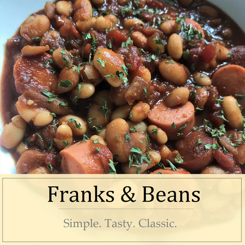 crockpot franks and beans recipe 