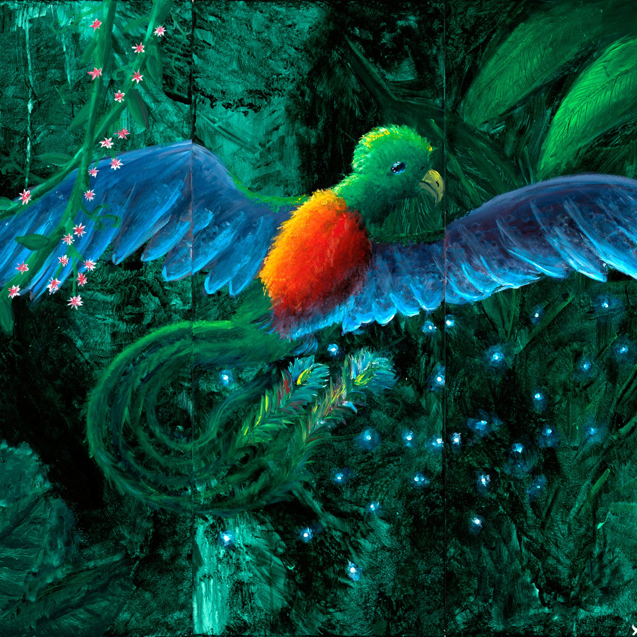 Quetzal Limited Edition Fine Art Print Aria Luna Art