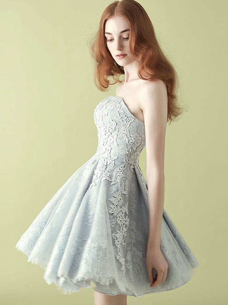 semi formal lace dress