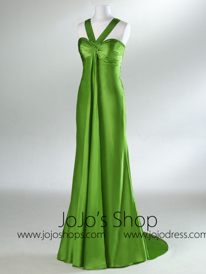 Green Empire Slim Formal Graduation Dress HB2026A – JoJo Shop