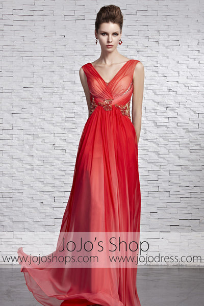 Grecian Feminine Celebrity Red Carpet Pageant Evening Formal Dress CX8 ...