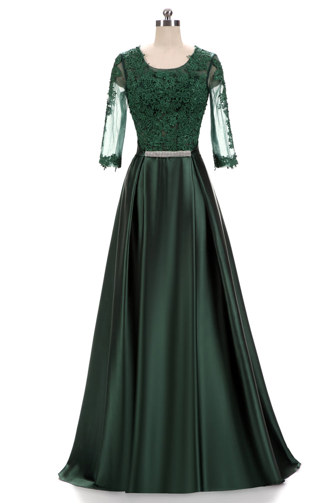 dark green formal