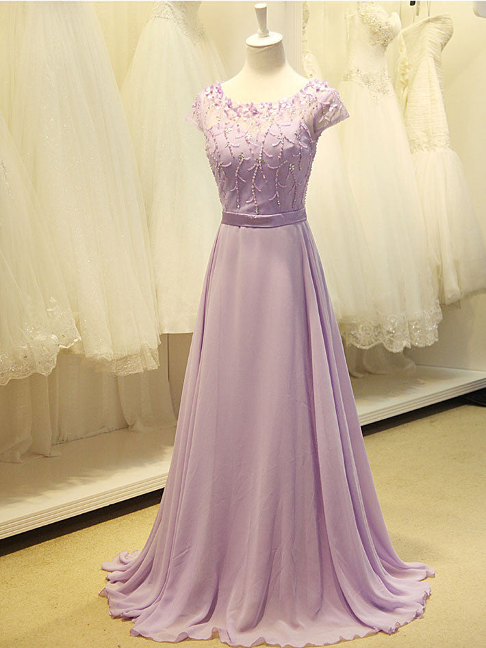 lavender evening dresses