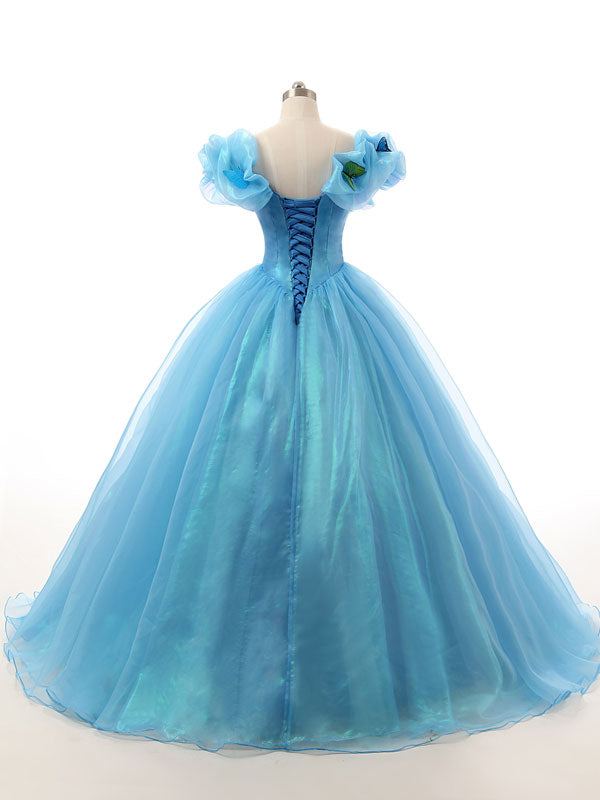 cinderella blue gown