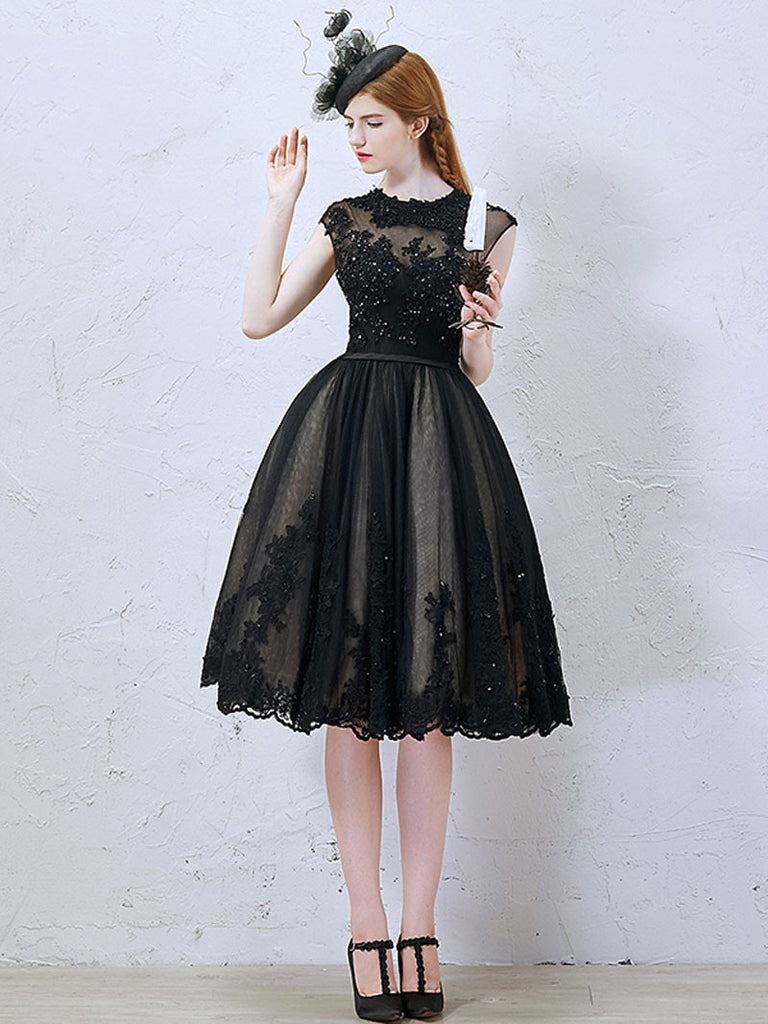 short black formal dress