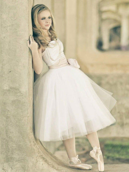  Ballerina Length Wedding Dress  Check it out now 