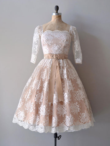 tea length dresses vintage