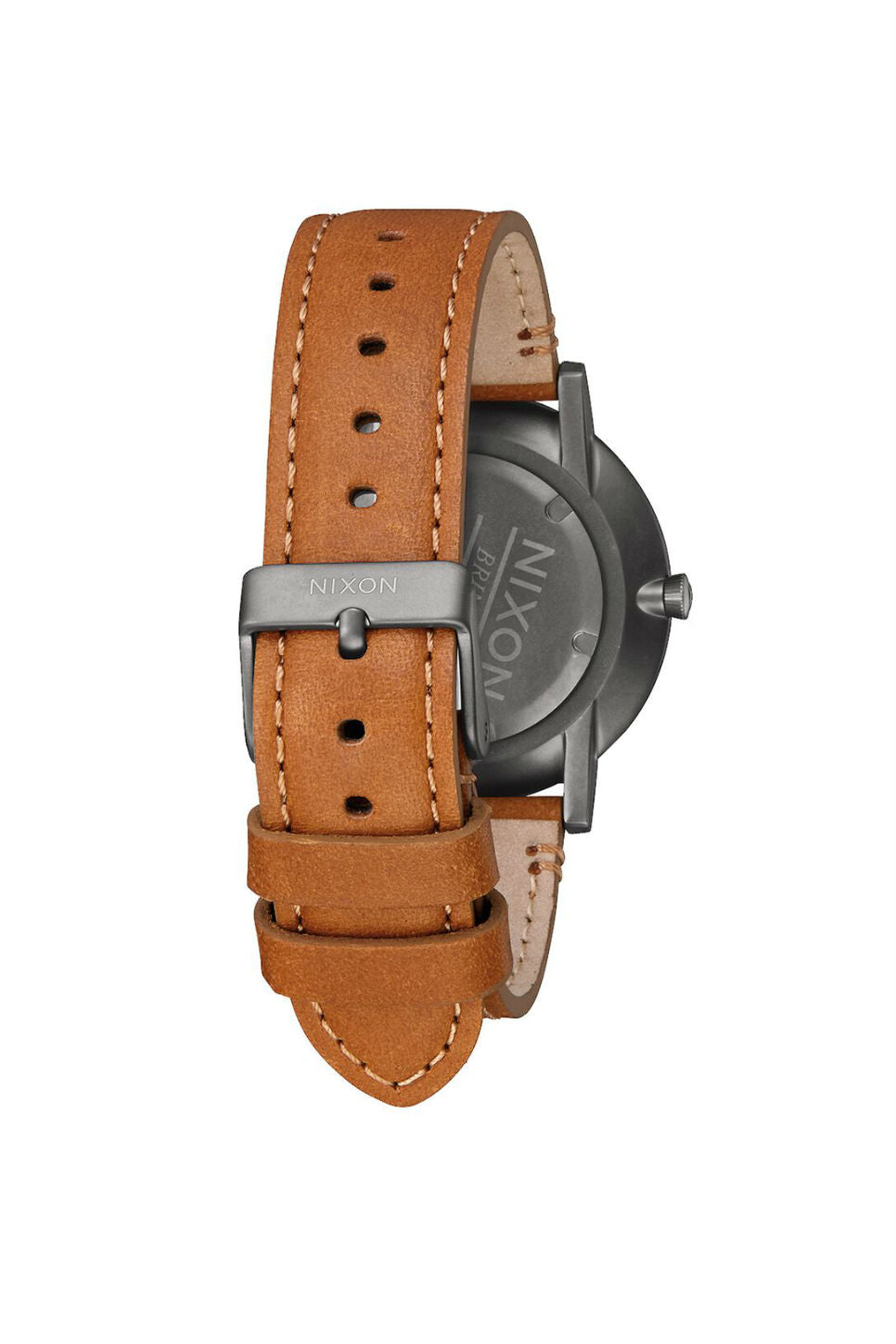 PORTER LEATHER WATCH - GUNMETAL/CHARCOAL/TAUPE