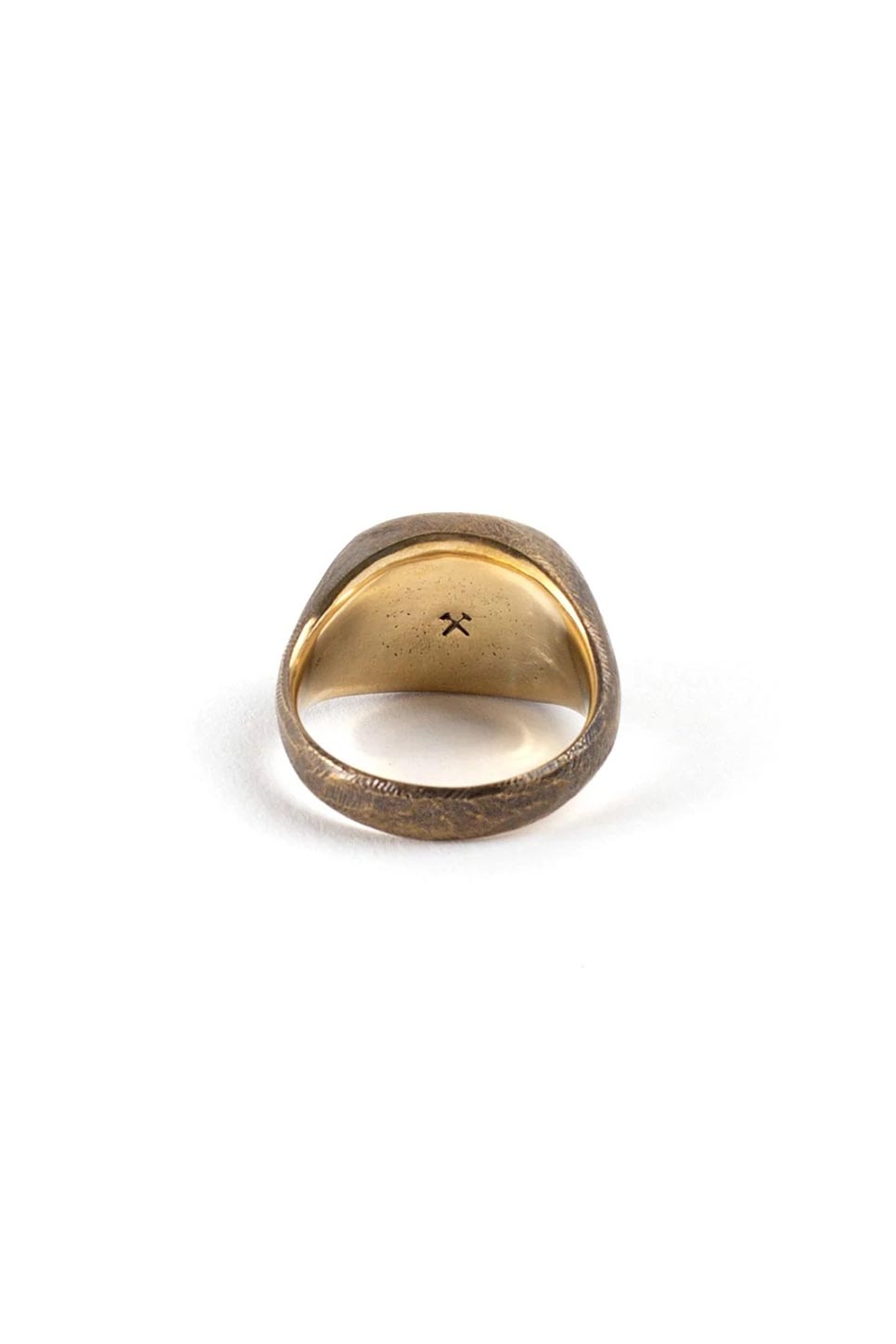 SIGNET RING - BRASS WORK PATINA