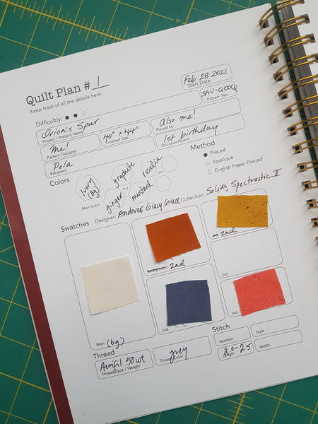 Shannon Orr of Eva Blake's Makery to offer you a discount on her newest edition of the Plan to Quilt organizer. 
