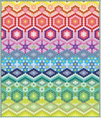 Alchemy EPP Quilt by Tula Pink