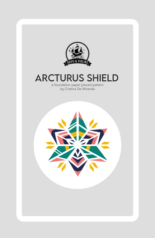 cover of arcturus shield paper pattern by ships and violins