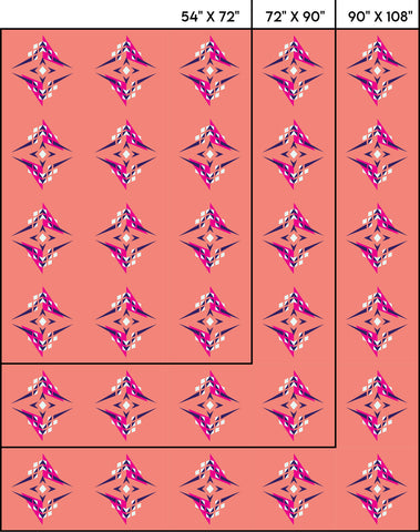 The Square of Pegasus star pattern duplicated in a grid.