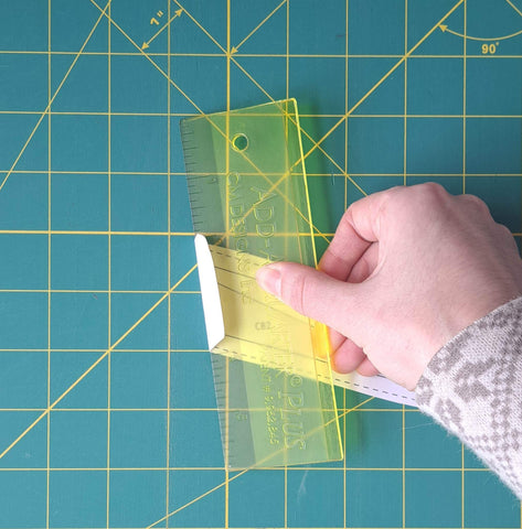 Pre folding FPP templates.