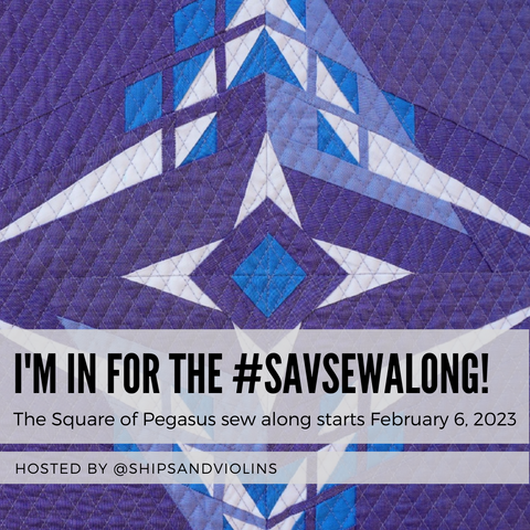 savsewalong 2023 foundation paper pieced star pattern