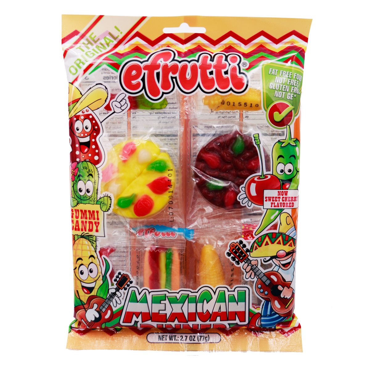 E FRUTTI GUMMI MEXICAN DINNER