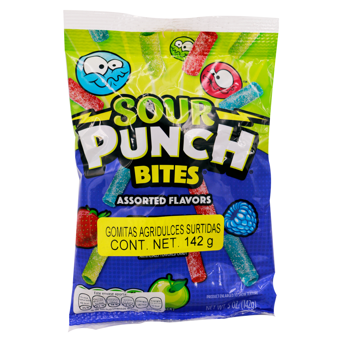 SOUR PUNCH BITES SABORES SURTIDOS