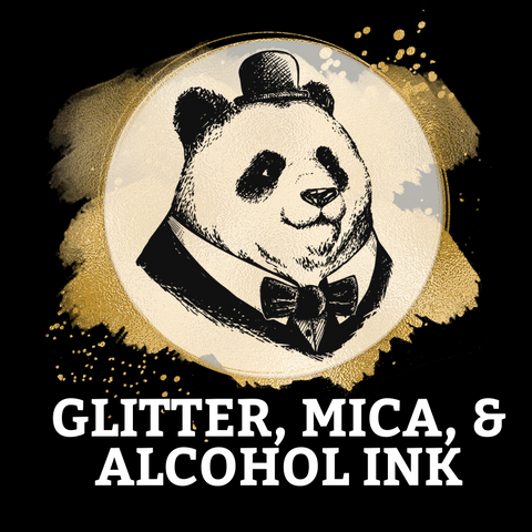 GLITTER, MICA, AND ALCOHOL INKS - CRAFT SUPPLIES