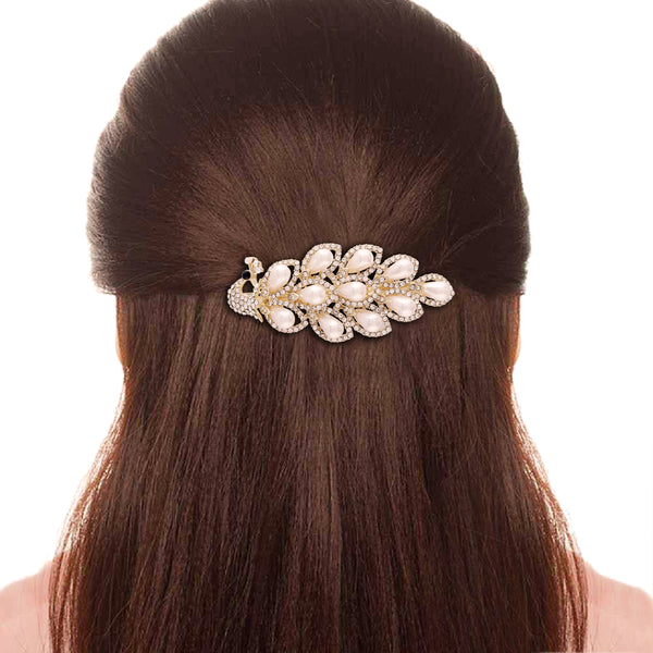 Vogue Hair Accessories Golden Copper Base Hair Pin for Women Gold  JioMart