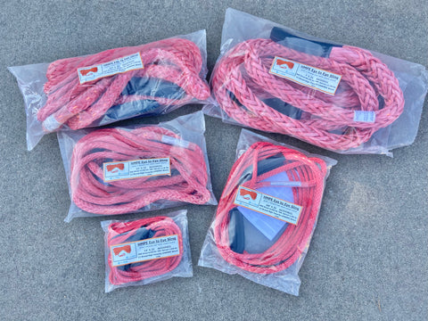 4-14mm Single Braid UHMWPE Spectra Boat Yacht 4WD 4X4 Recovery Rope *PER  METRE*
