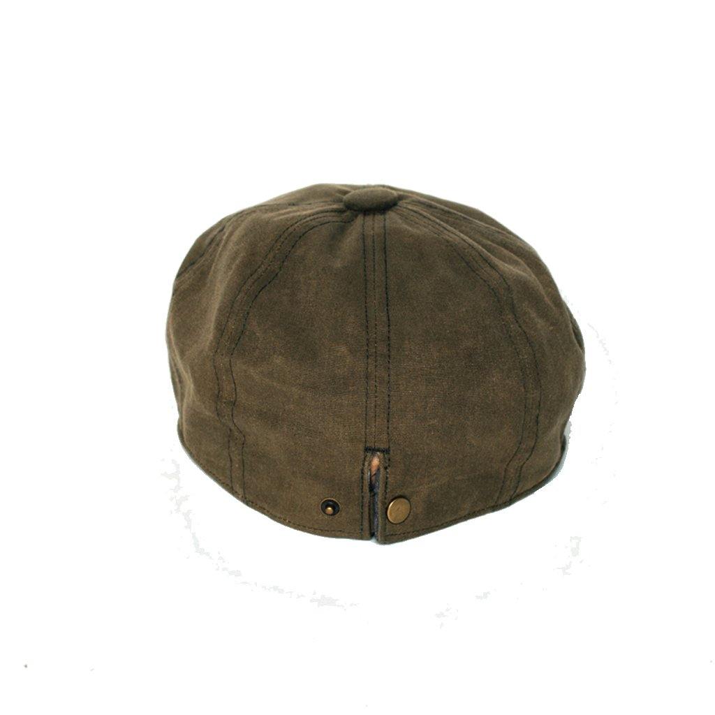 LL Driver Cap - Olive Waxed Canvas - COSUBE