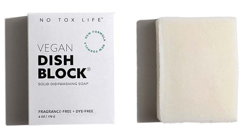 Dishwashing soap block