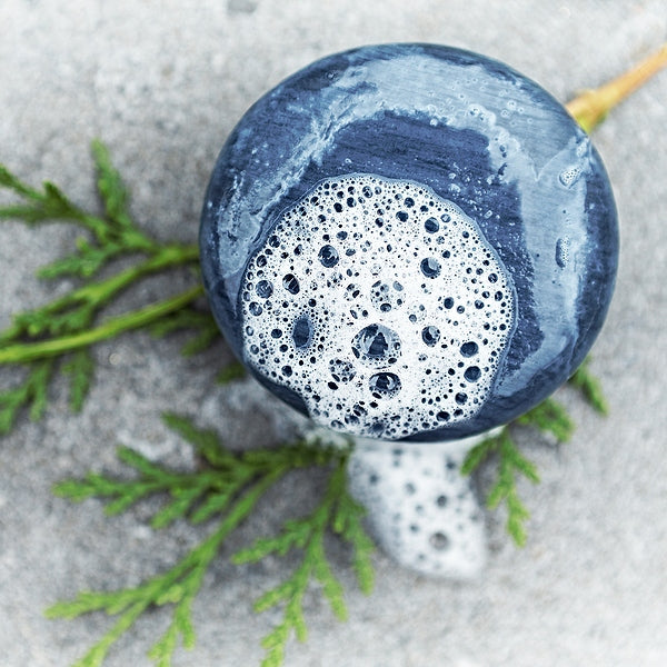 Charcoal soap bar