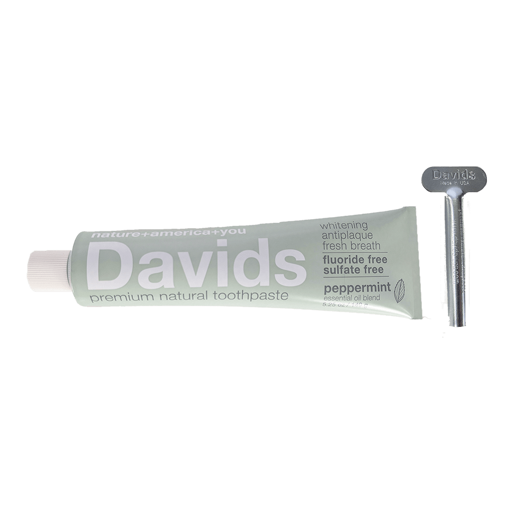 toothpaste metal tube with fluoride