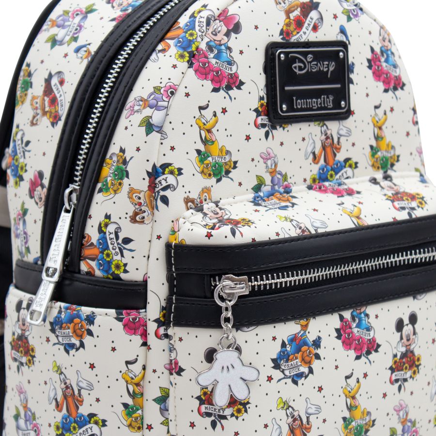 loungefly mickey and minnie backpack