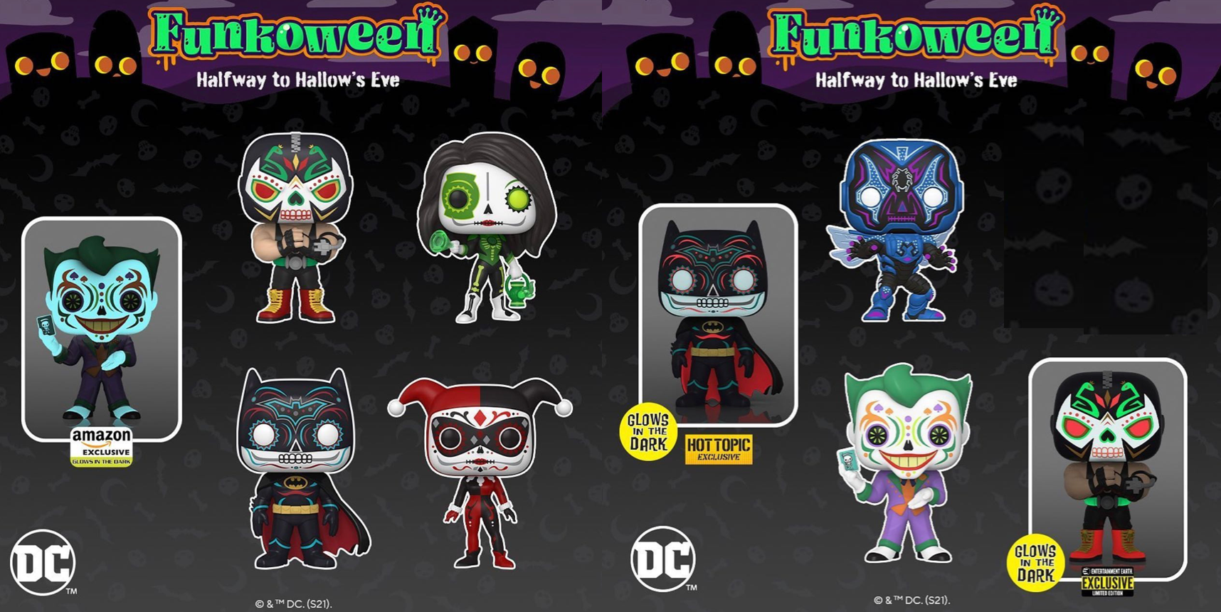 funko pop dia de los dc