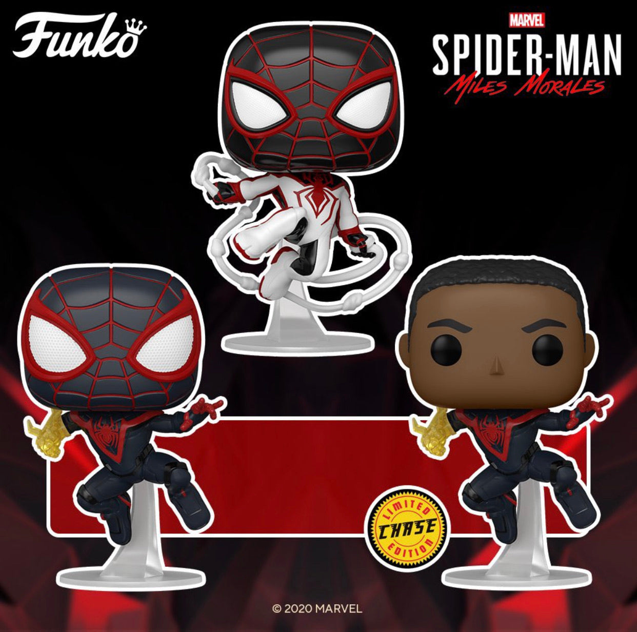 marvel spider man miles morales funko pop