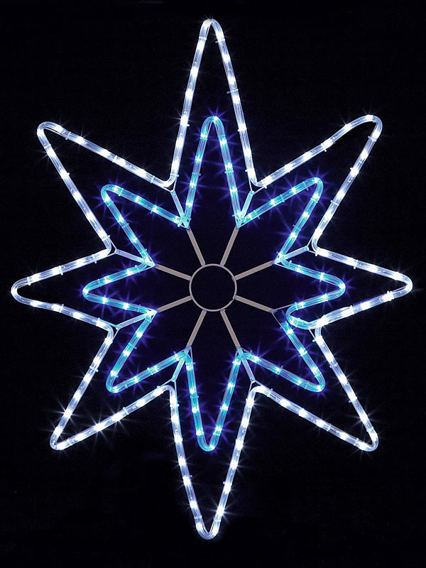 star rope light silhouette