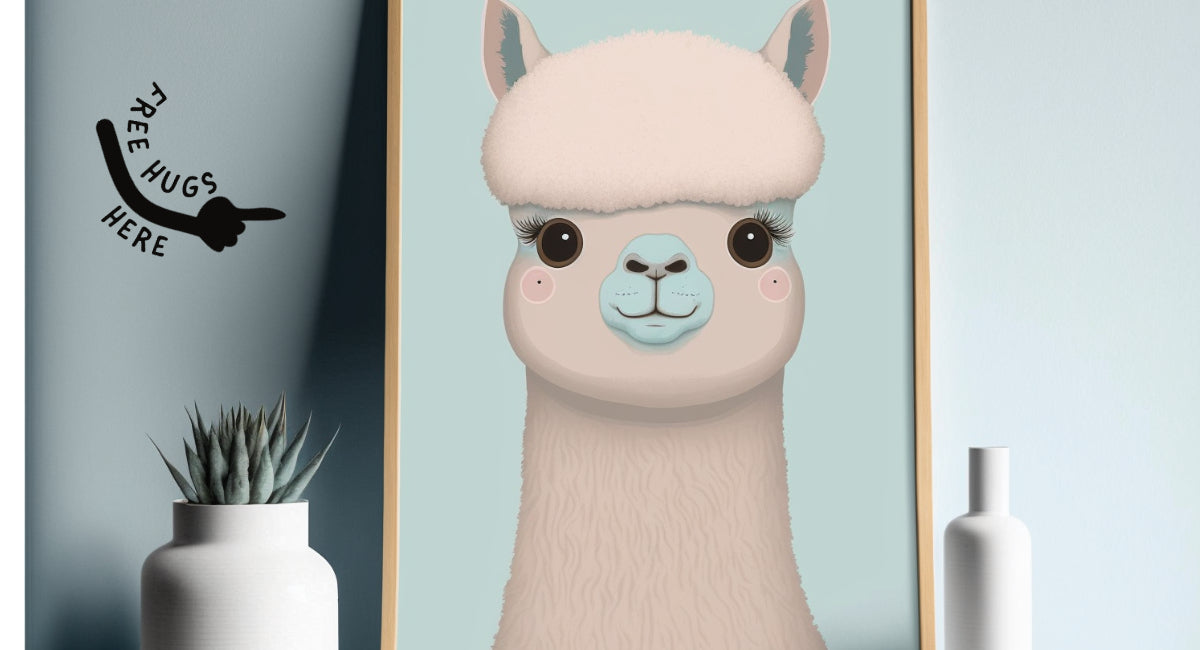 cute alpaca picture