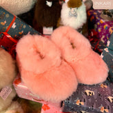 Alpaca House Slippers - Cotton Candy