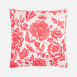 Red Shaku sustainable silk scarf cushion collection