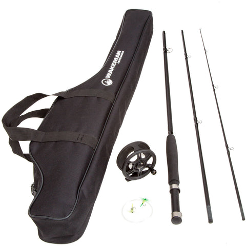Lixada Lightweight Portable Fishing Rod Reel Combo Kit Set Fishing