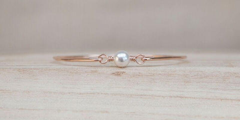 swarovski pearl bangle braclet from Love, Georgie