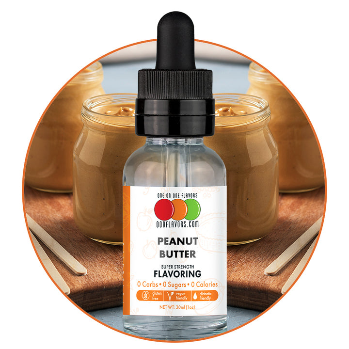 Peanut Butter (Pea-NOT Butter) Flavored Liquid Concentrate - One on One Flavors product image