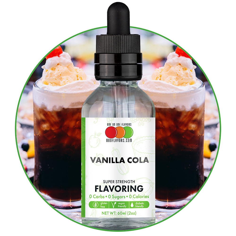 Vanilla Cola Flavored Liquid Concentrate