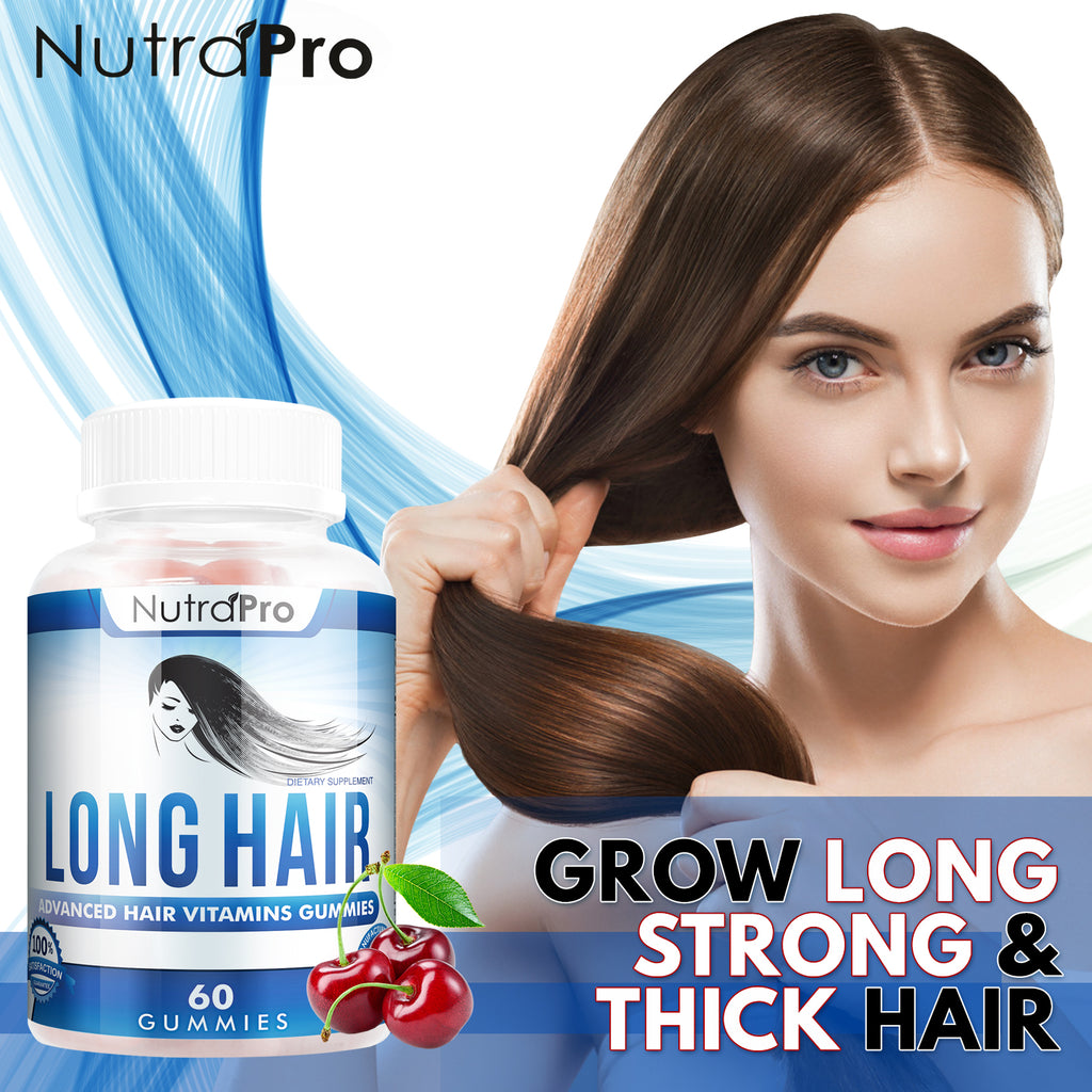 LONG HAIR GUMMIES - Hair Growth Gummies Supplement – NutraPro