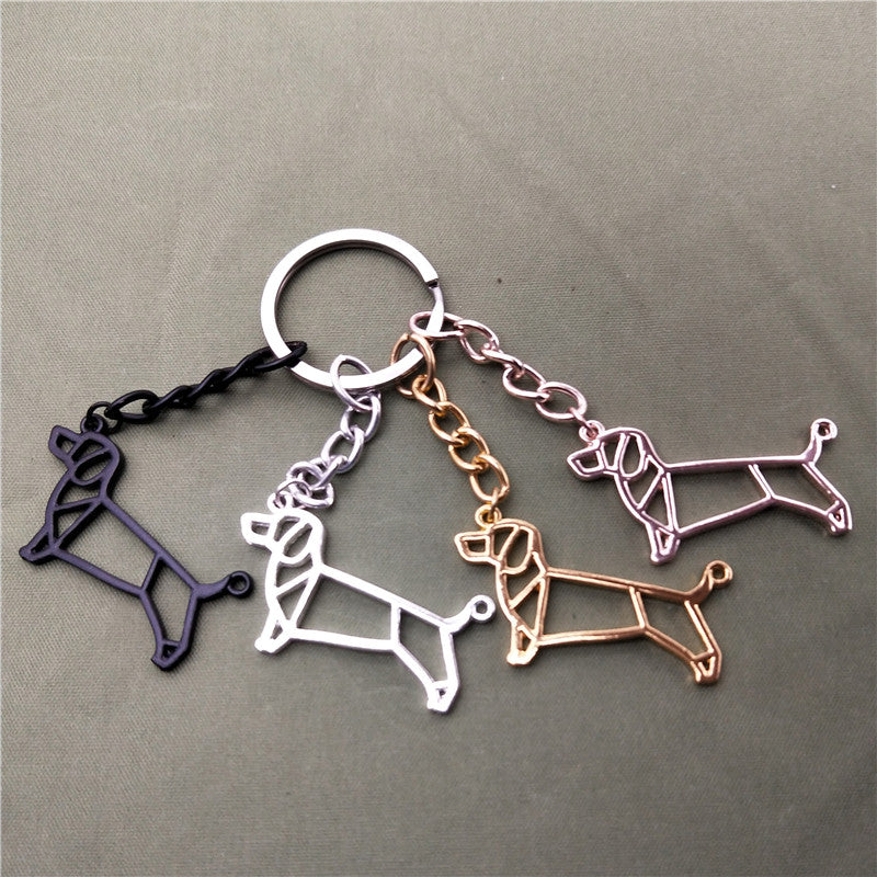 Adorable Dachshund Leather Keychain – Dach Everywhere