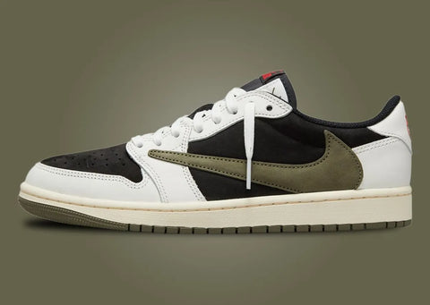 Jordan 1 Low Travis Scott Olive