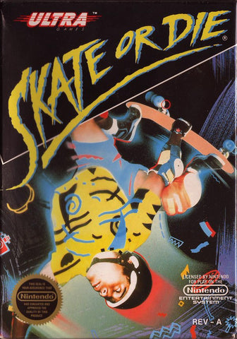 Skate or die 1988 poster