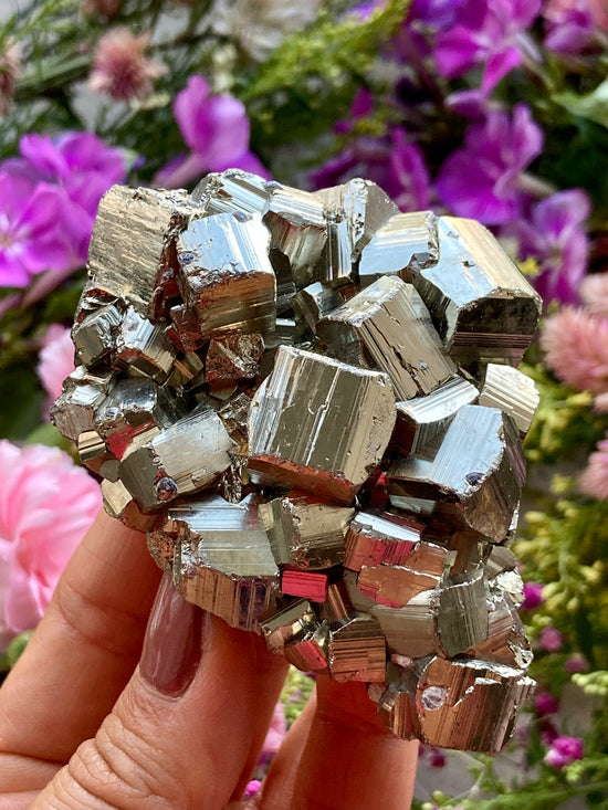 Load image into Gallery viewer, Peruvian Gold Pyrite | wealth &amp;amp; personal power
