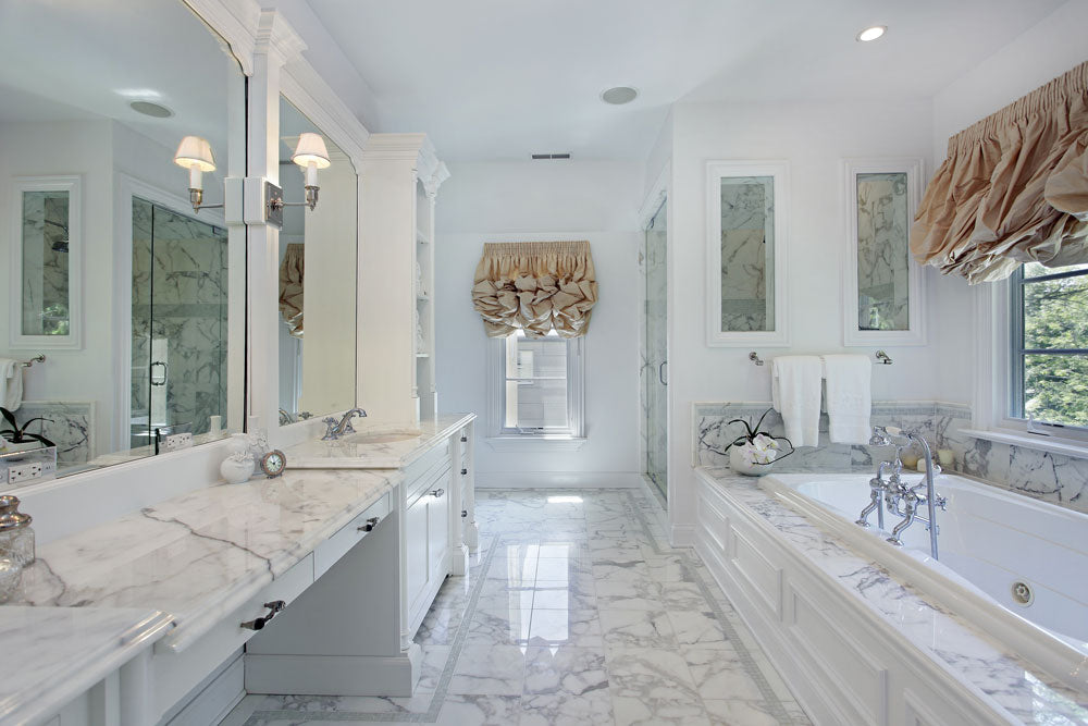 Bathroom Floors Stone Choices Design Ideas Cost And Tips Sefa